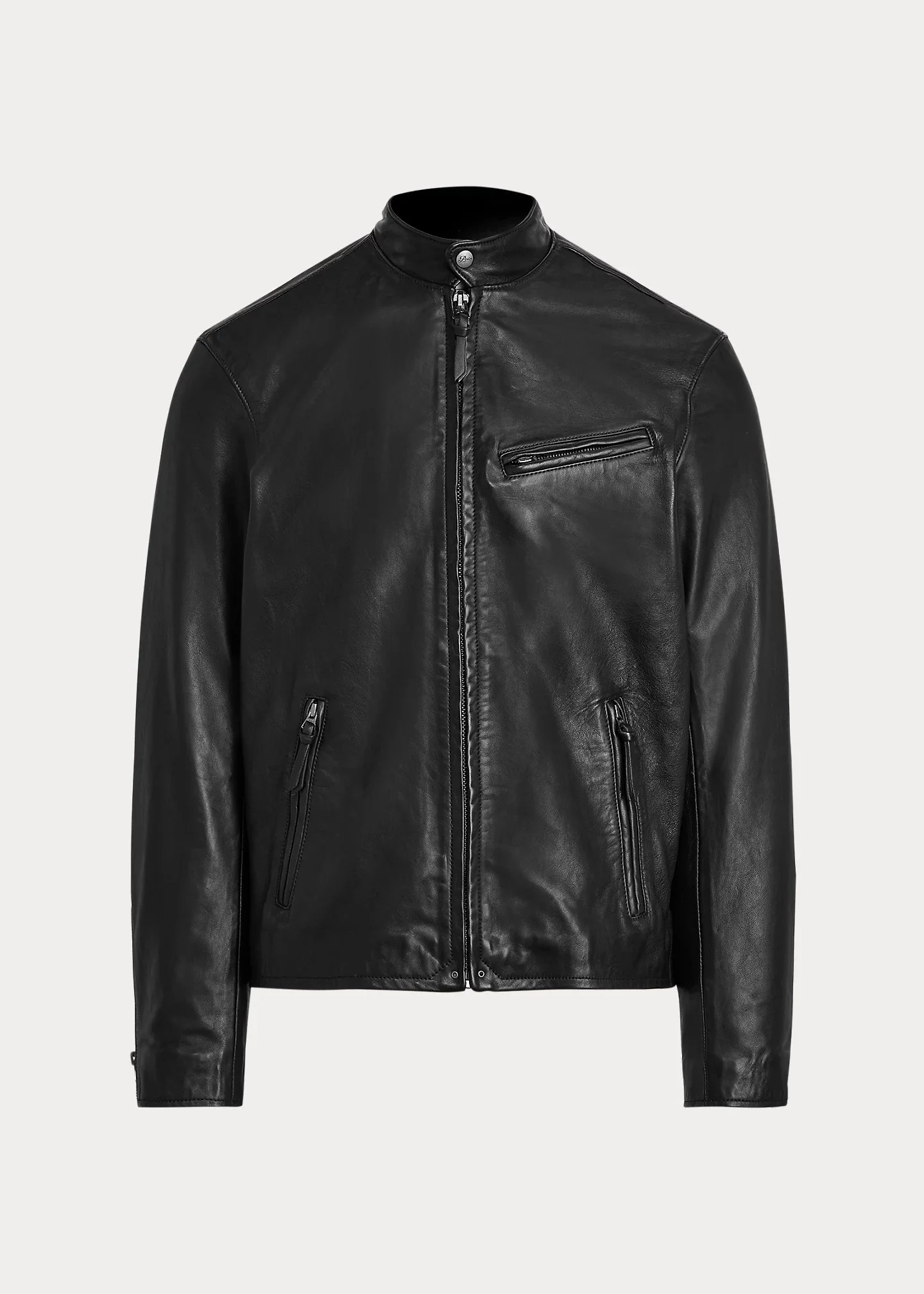 The Brooklands Leather Café Racer Jacket - 1