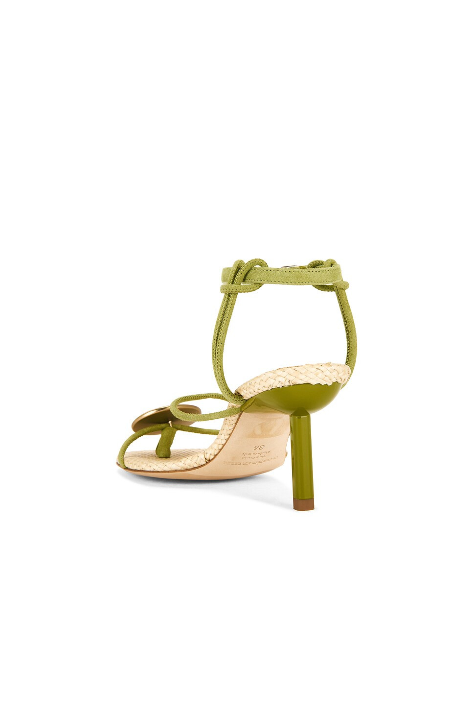 Doma Stoned Raffia Heel - 3