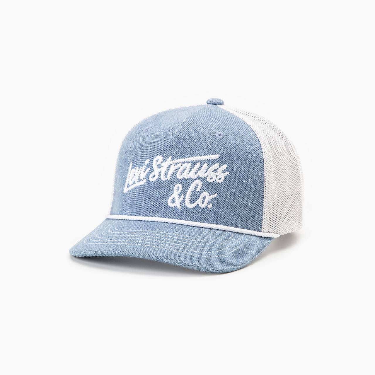 DENIM FLEXFIT® TRUCKER CAP - 1