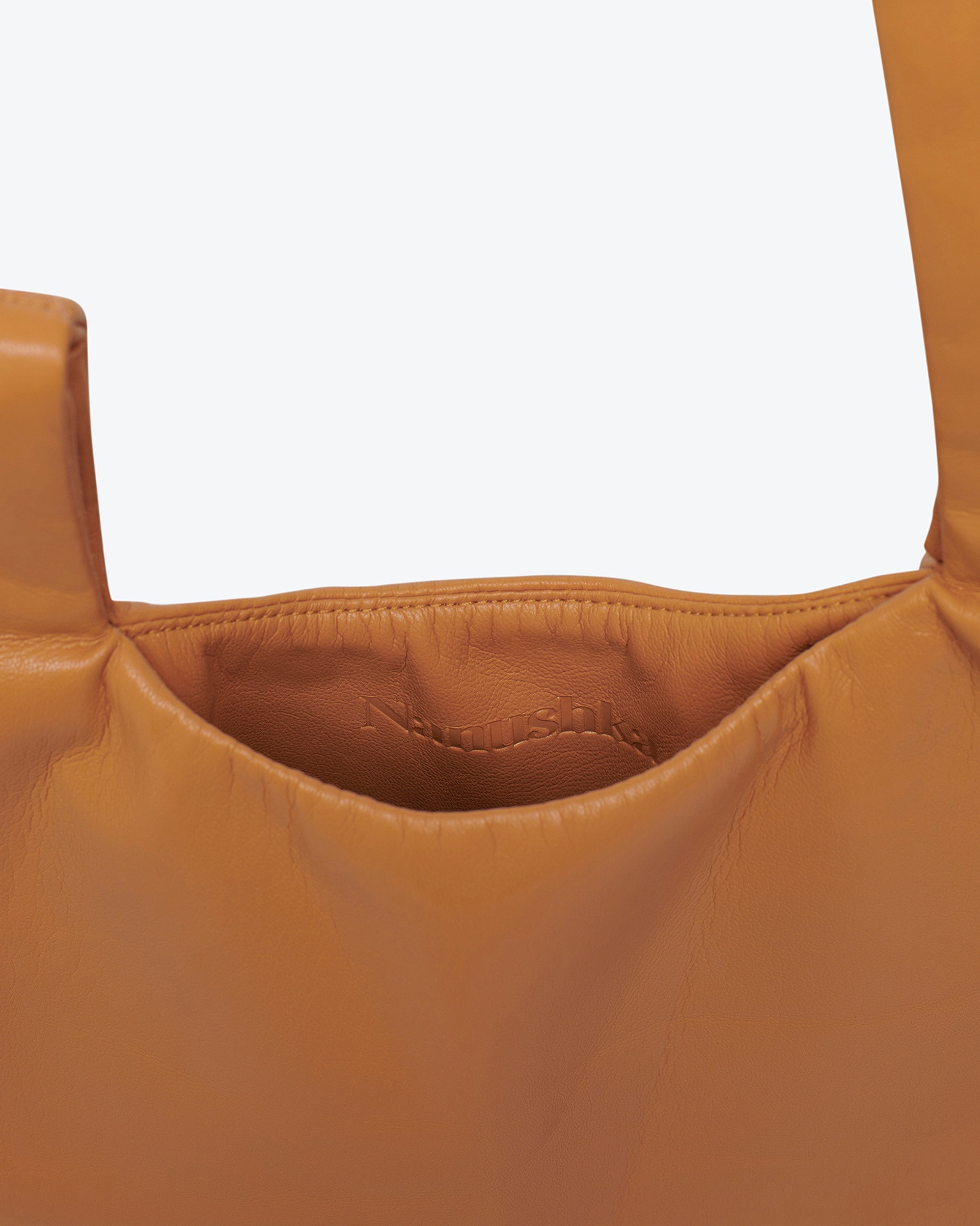 JEN - OKOBOR™ alt-leather clutch - Tan - 6