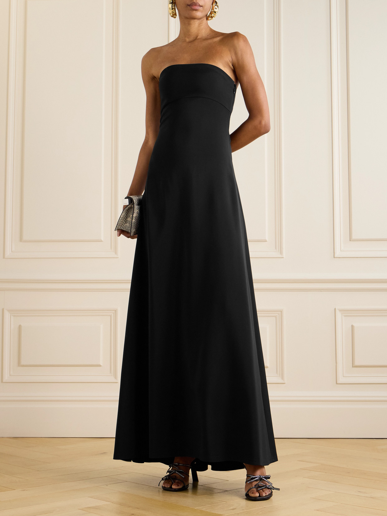 Croisière Strapless Crepe-jersey Maxi Dress - 2
