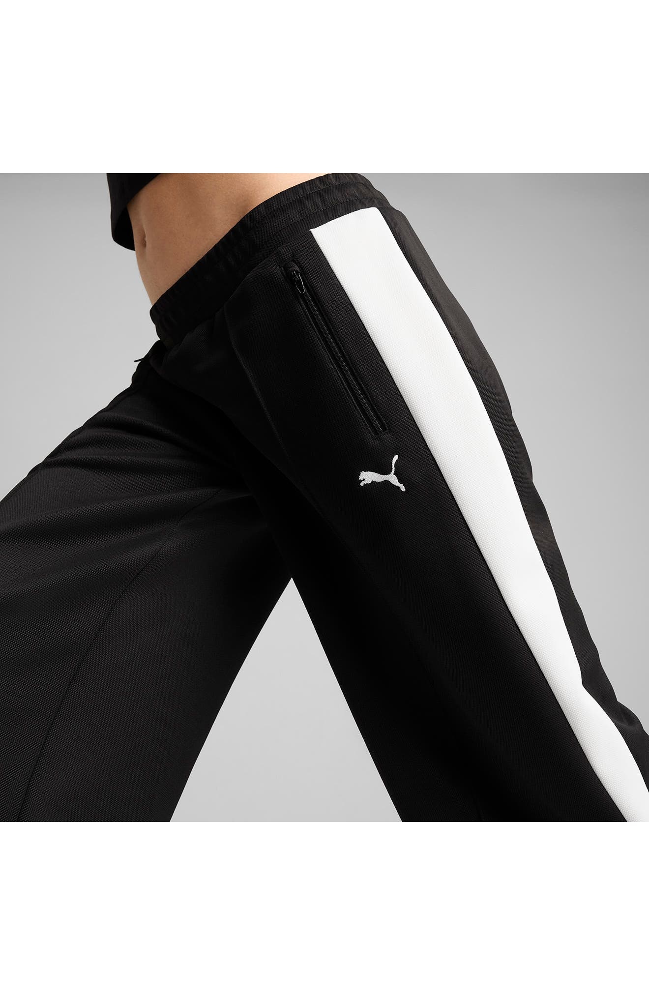 PUMA T7 Low Rise Track Pants in Puma Black at Nordstrom - 3