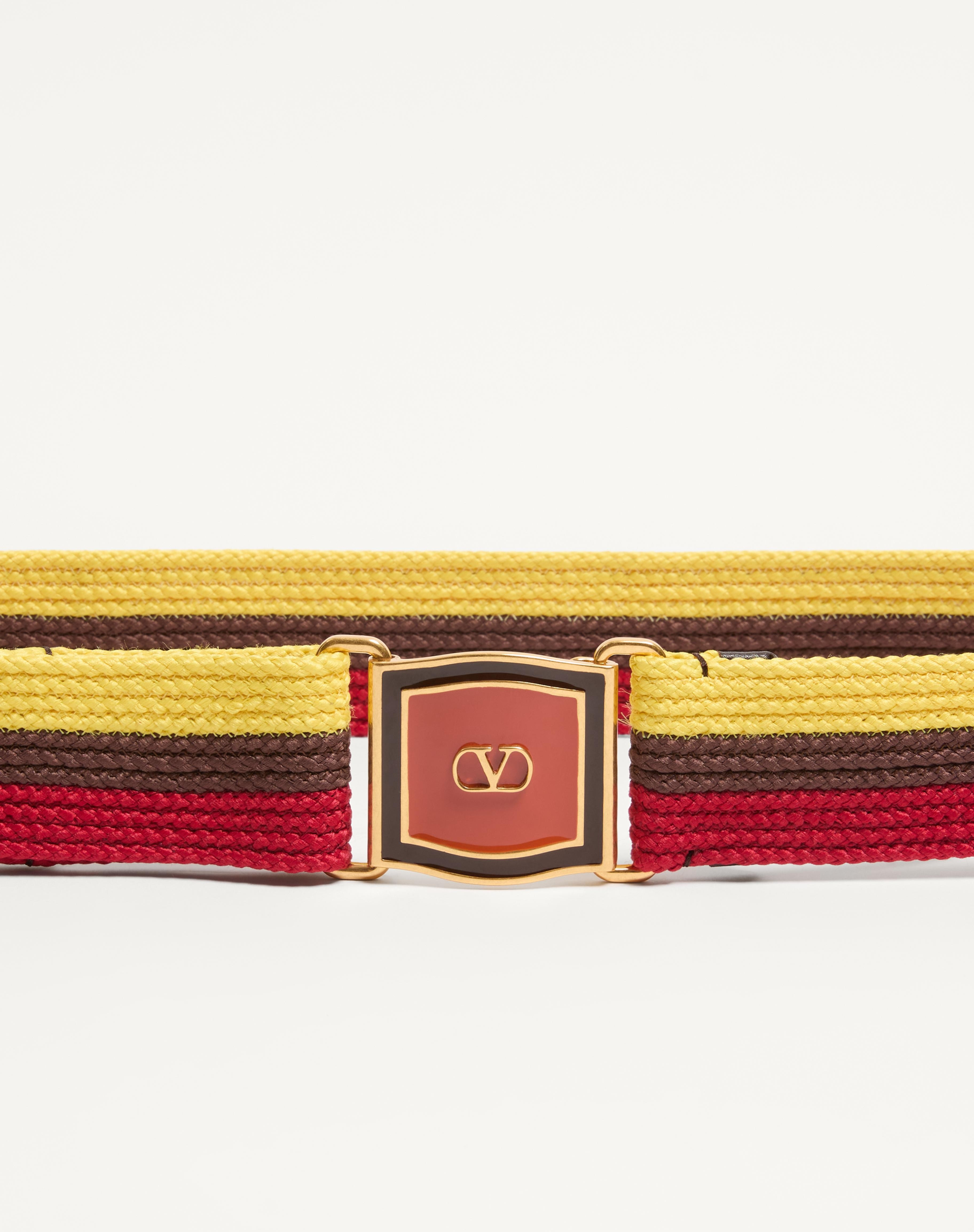 VLOGO SIGNATURE RIBBON BELT 40 MM - 4