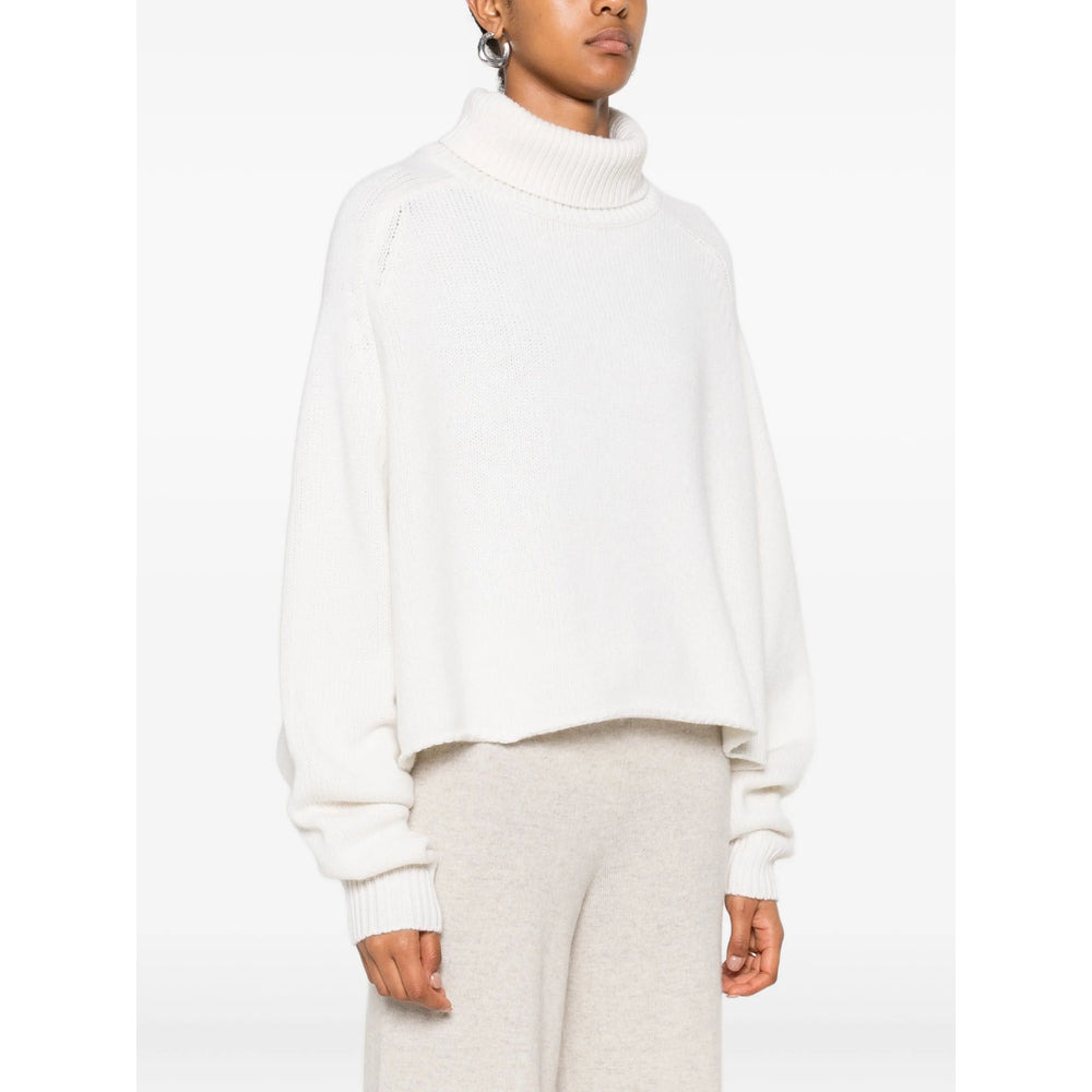 Lisa Yang Neutrals Knitwear - Knitted Tops Women - 2