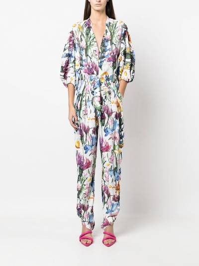 Stella McCartney Rewild floral-print jumpsuit outlook
