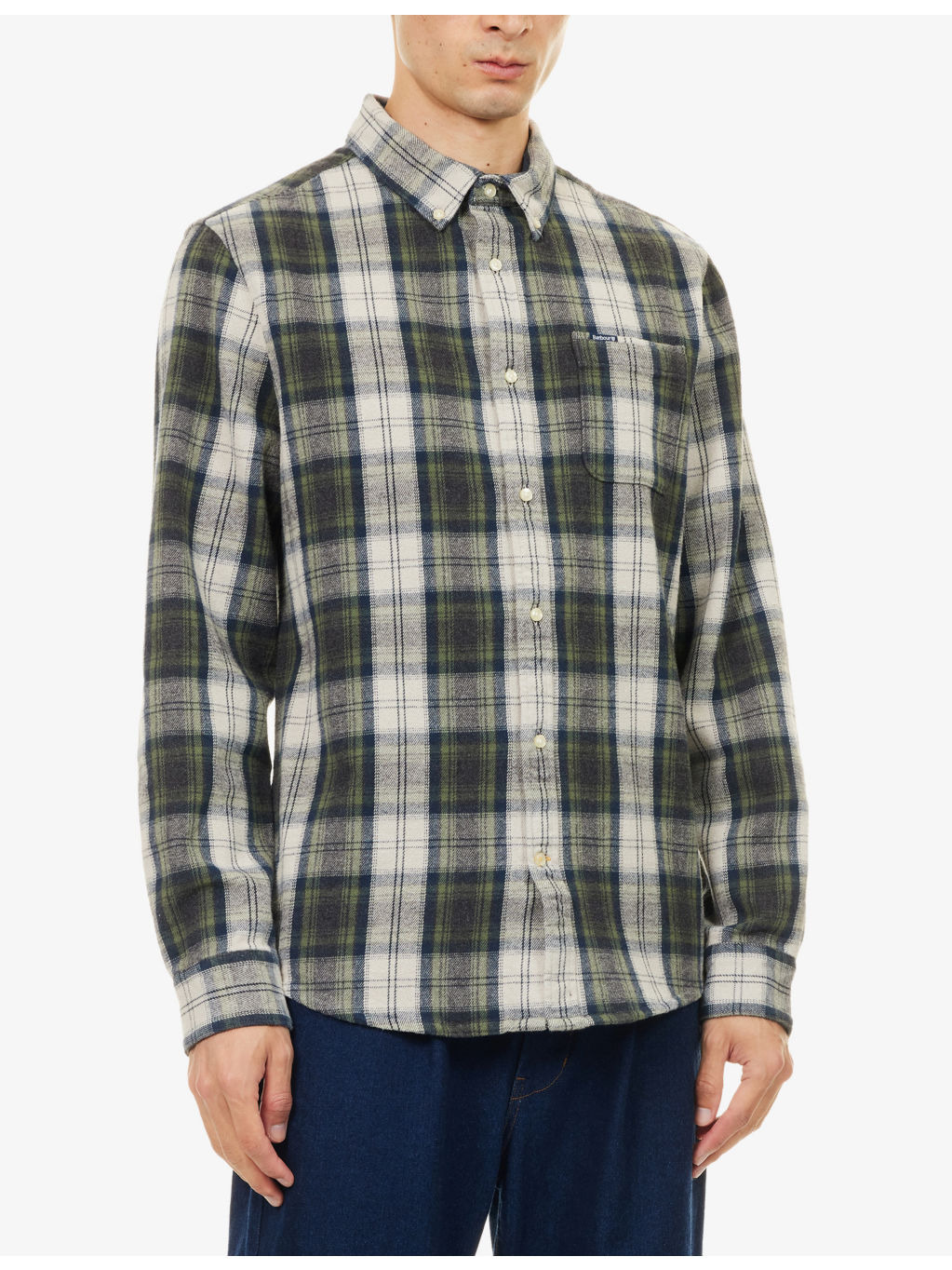 Sillwith Checked Brushed-Cotton Shirt - 3
