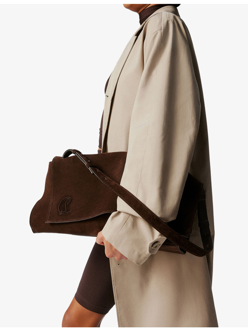 Baggy Large Leather Shoulder Bag - 2