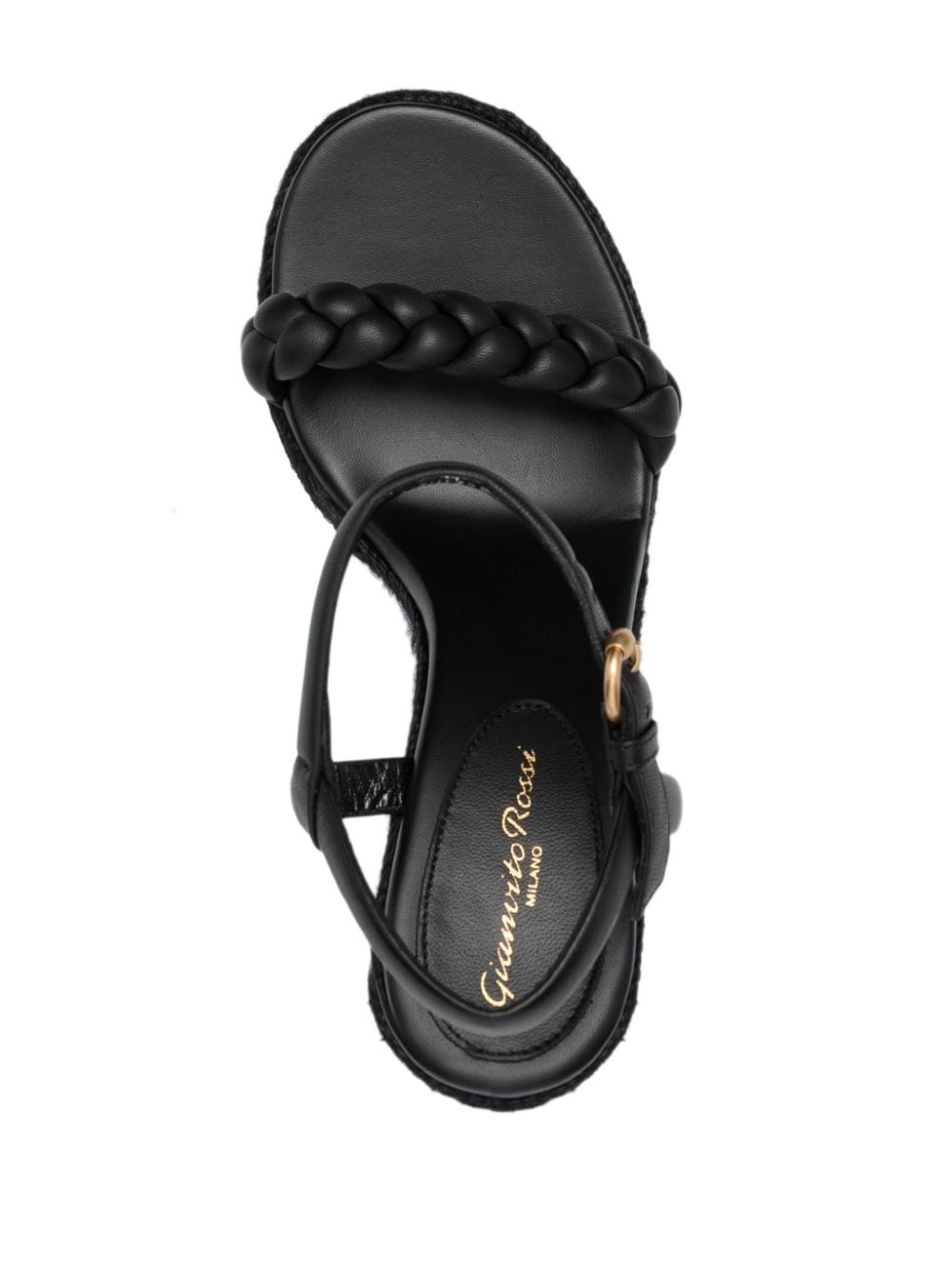 Cruz 110mm wedge sandals - 4