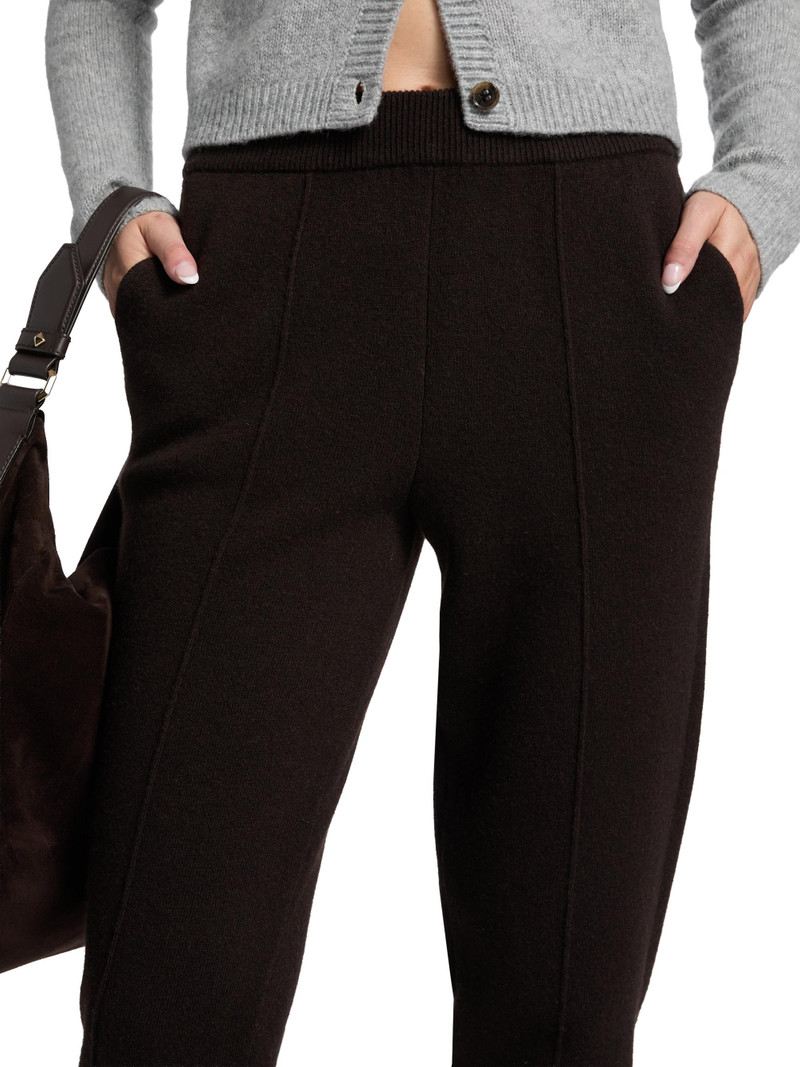 Women's Capsule Aila Cashmere Trousers - Dark Oak 6