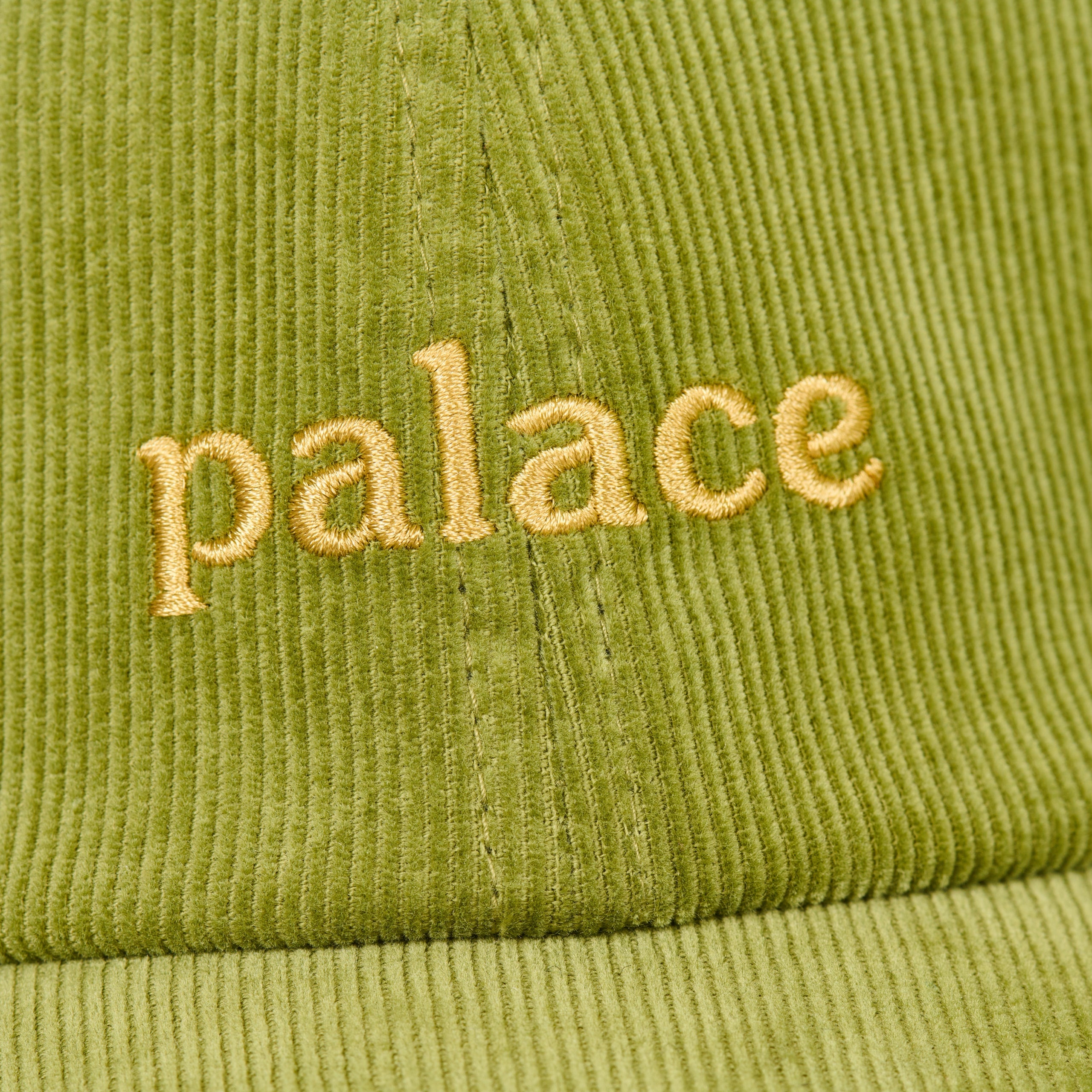 WASHED CORD 6-PANEL GREEN - 3