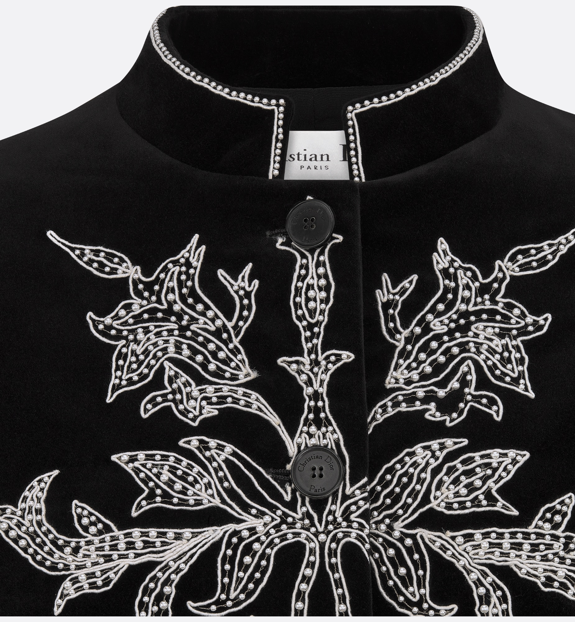 Embroidered Fitted Jacket - 3