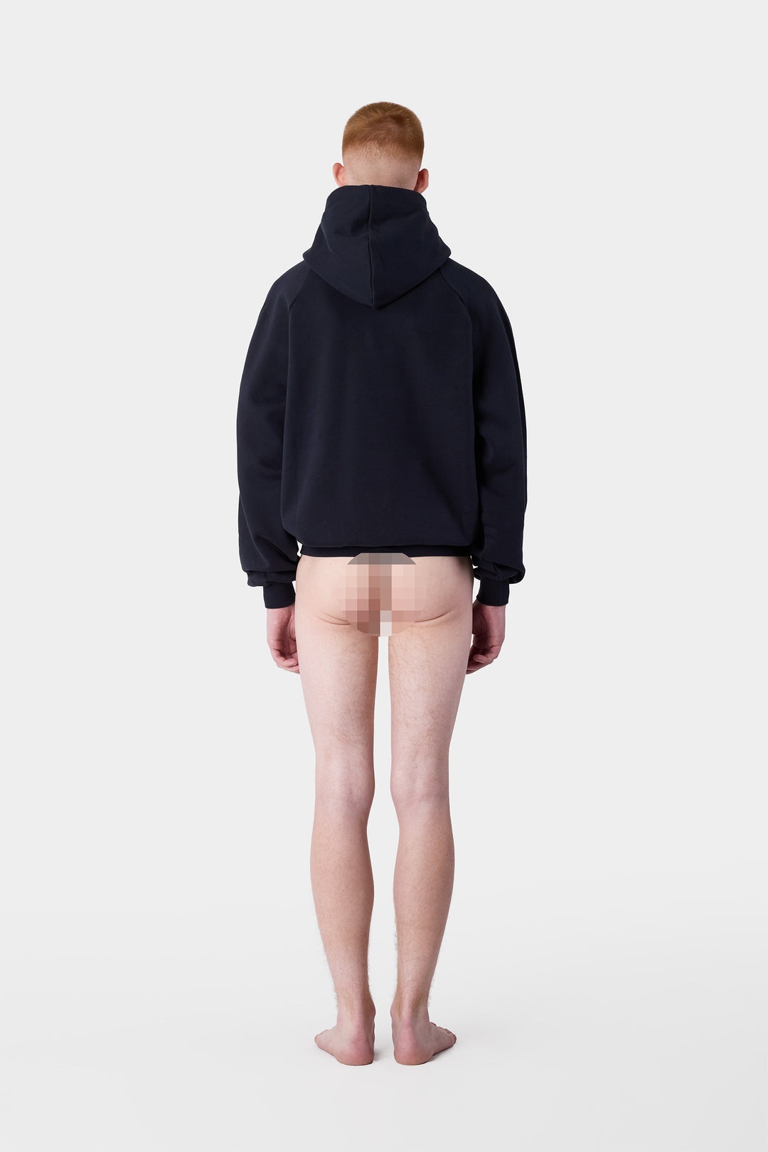 EMBROIDERED BIG LOGO HOODIE / blue SUNNEI - 7