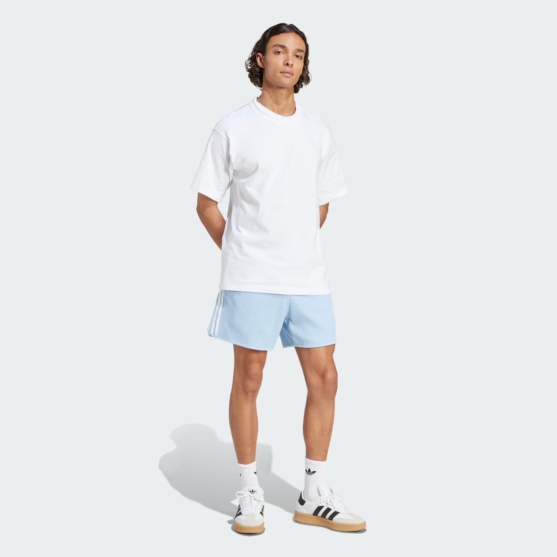 adidas Originals Waffle Knit Sprinter Shorts - 4
