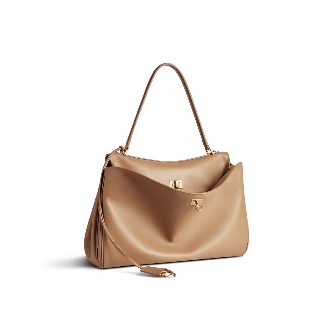 Women's Rodeo Medium Handbag in Latte - 2