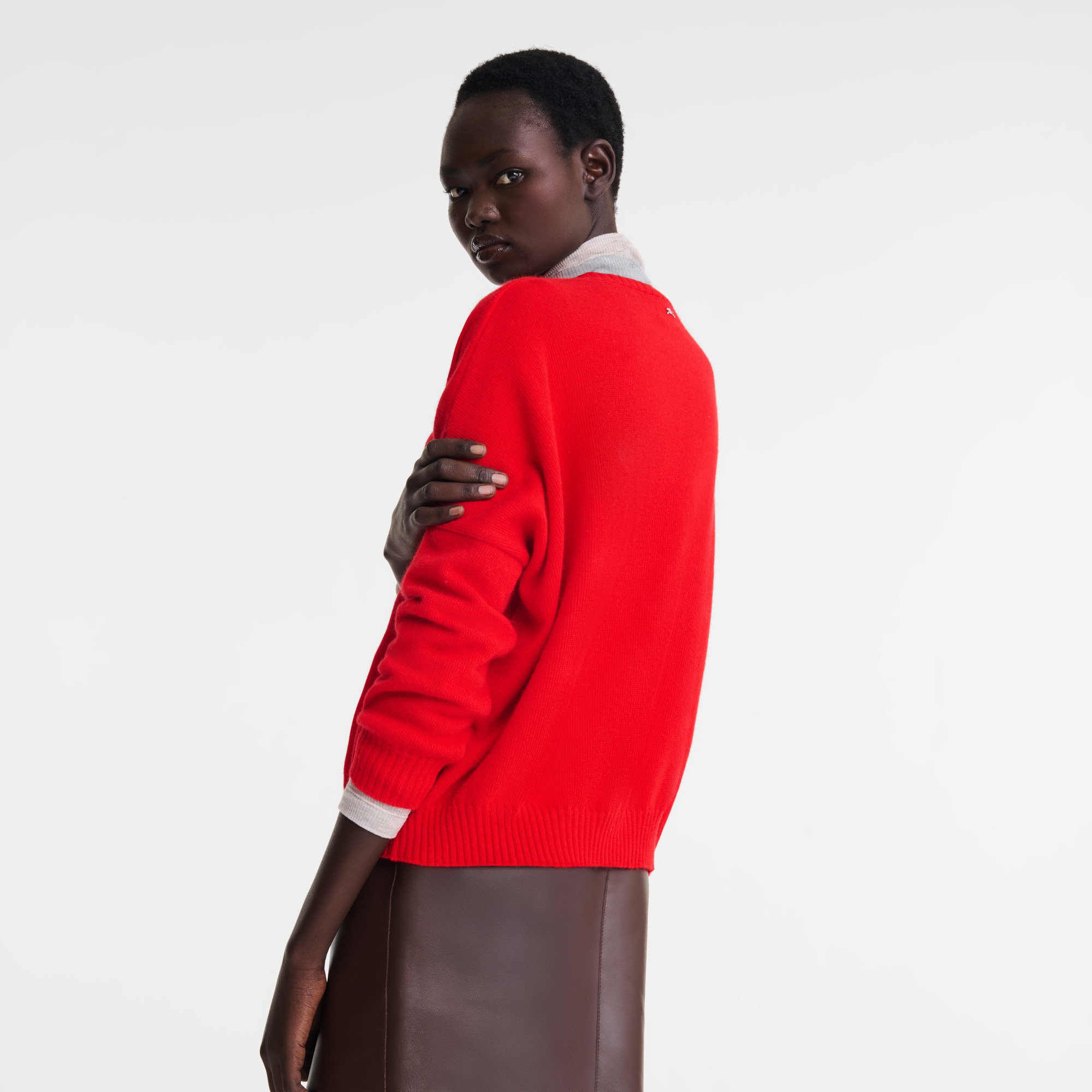 Sweater Red - Knit - 3