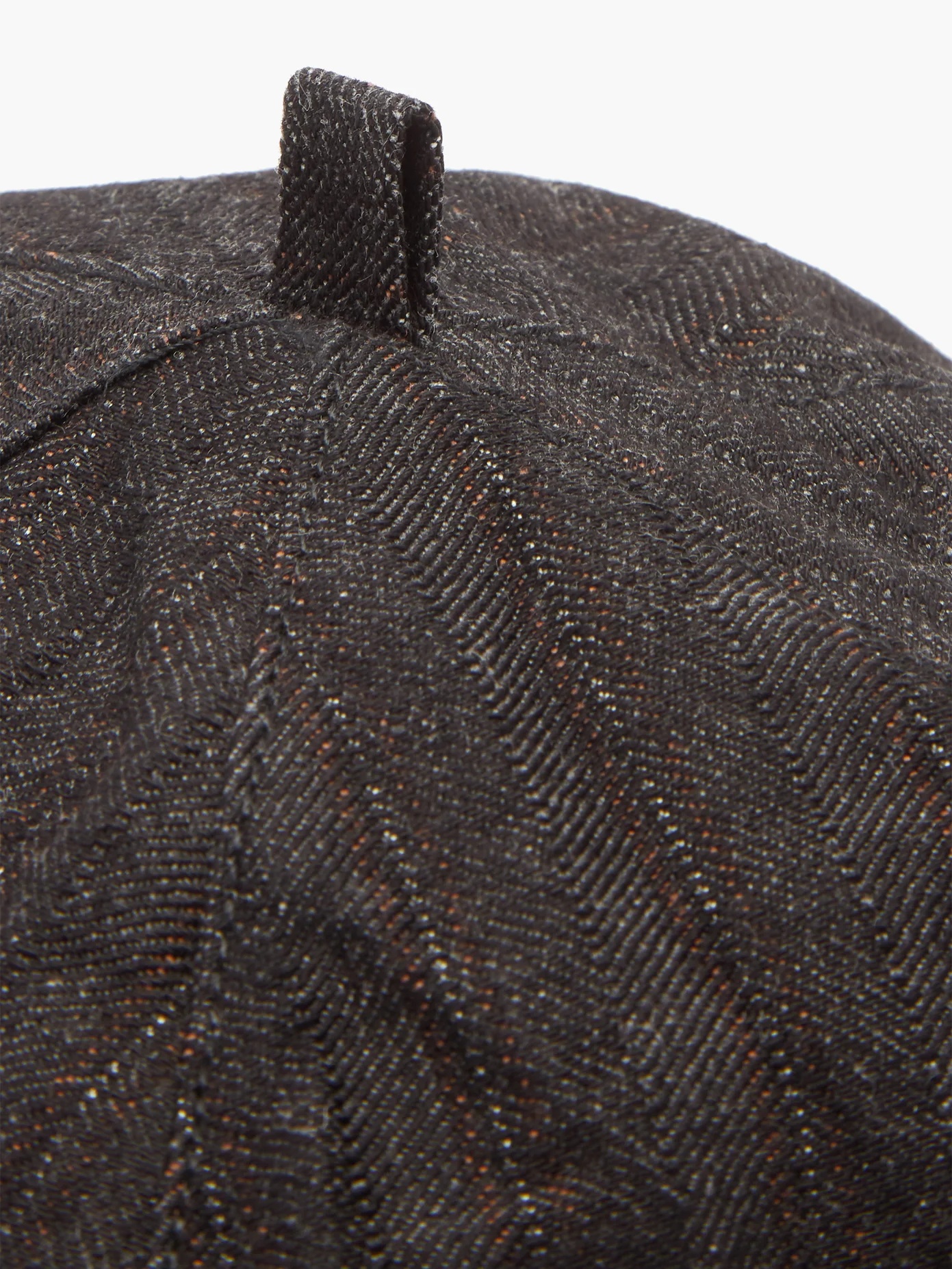 Striped tweed beret - 3