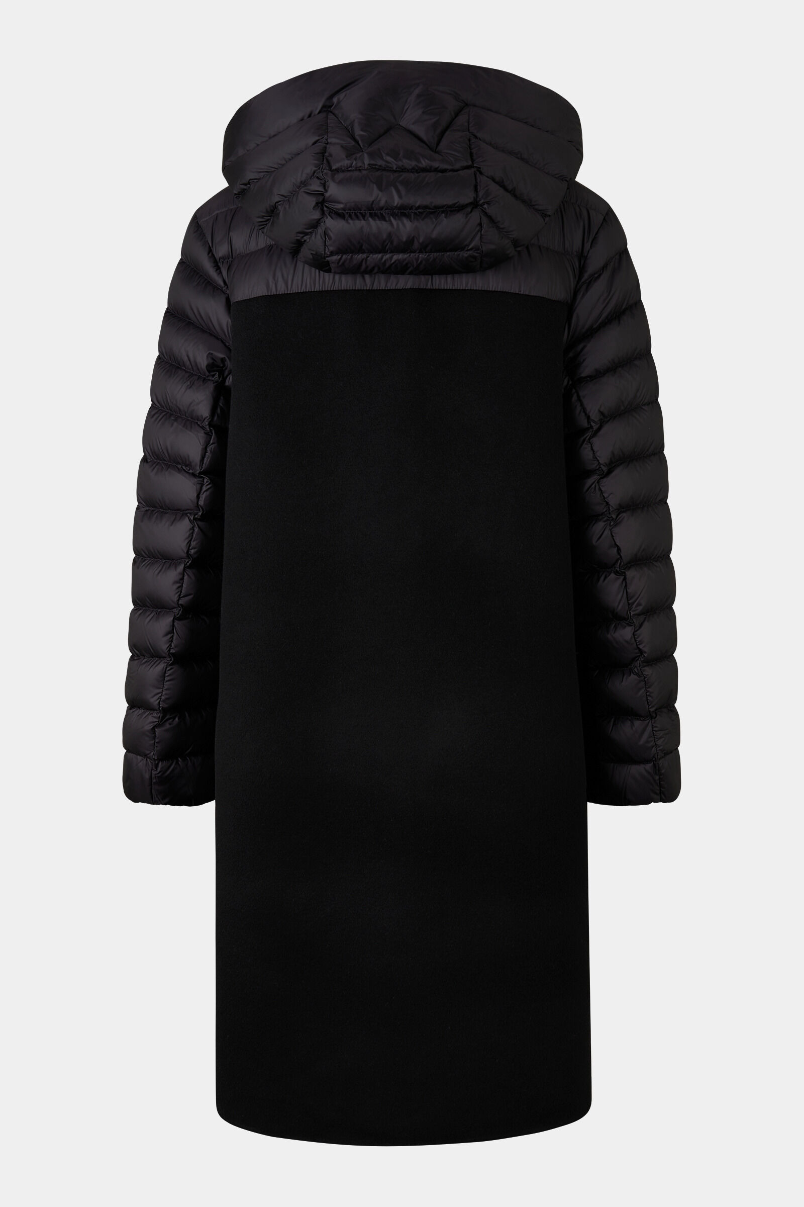 Isy wool down coat in Black - 3