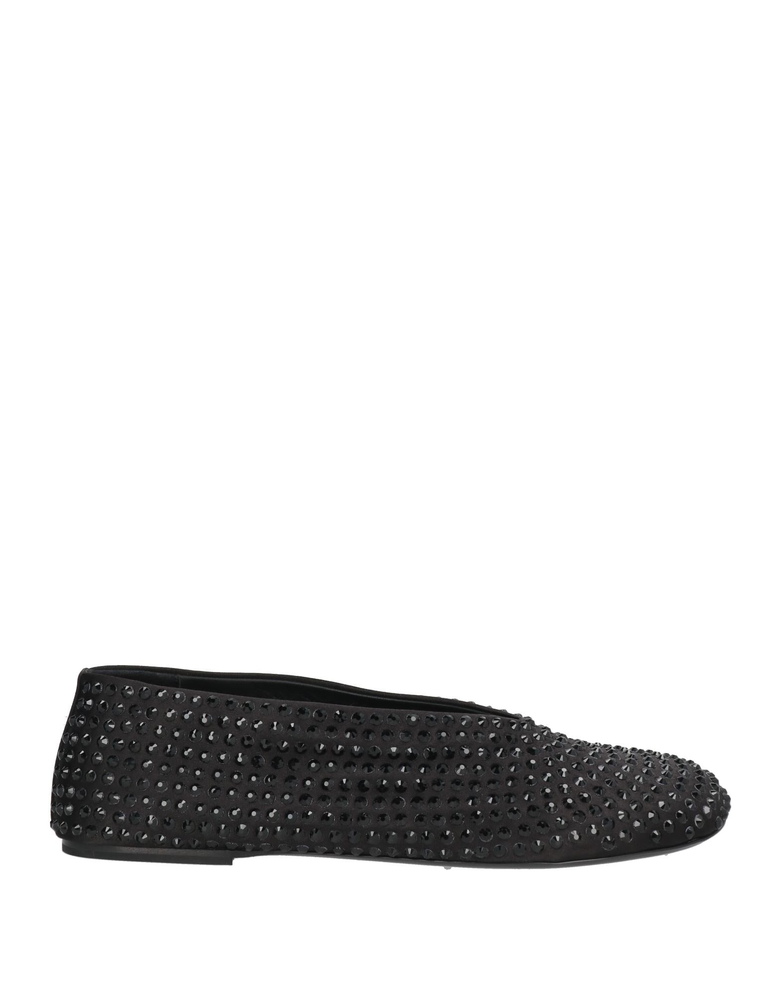 Black Women's Ballet Flats - 1