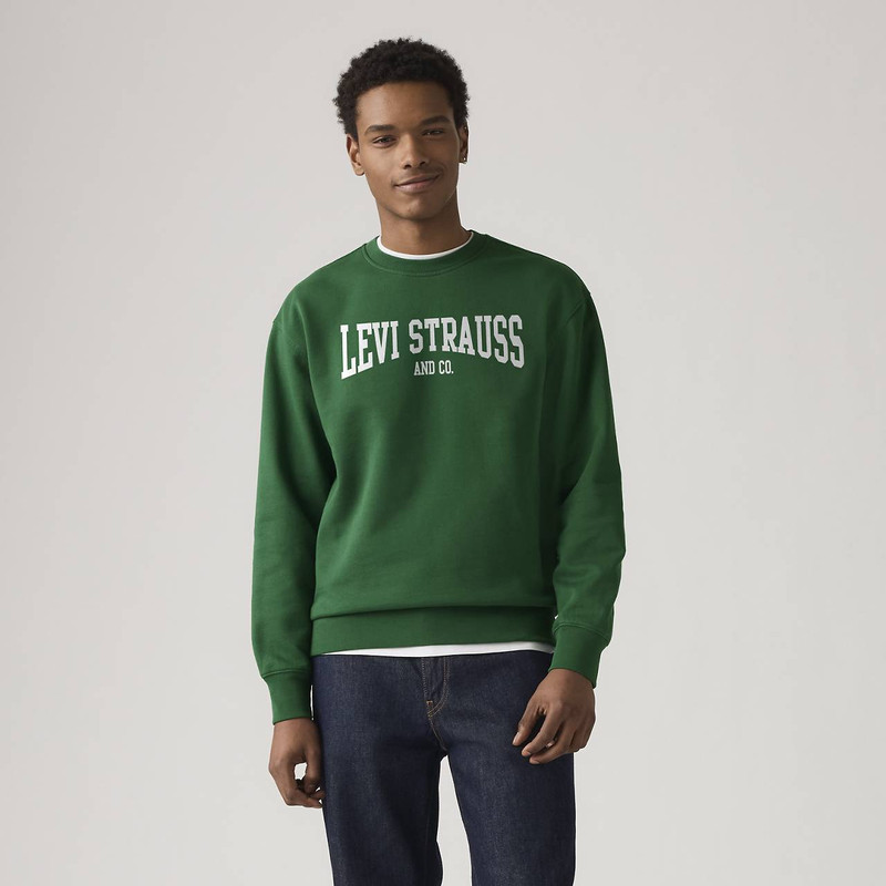 RELAXED GRAPHIC CREWNECK SWEATSHIRT 3