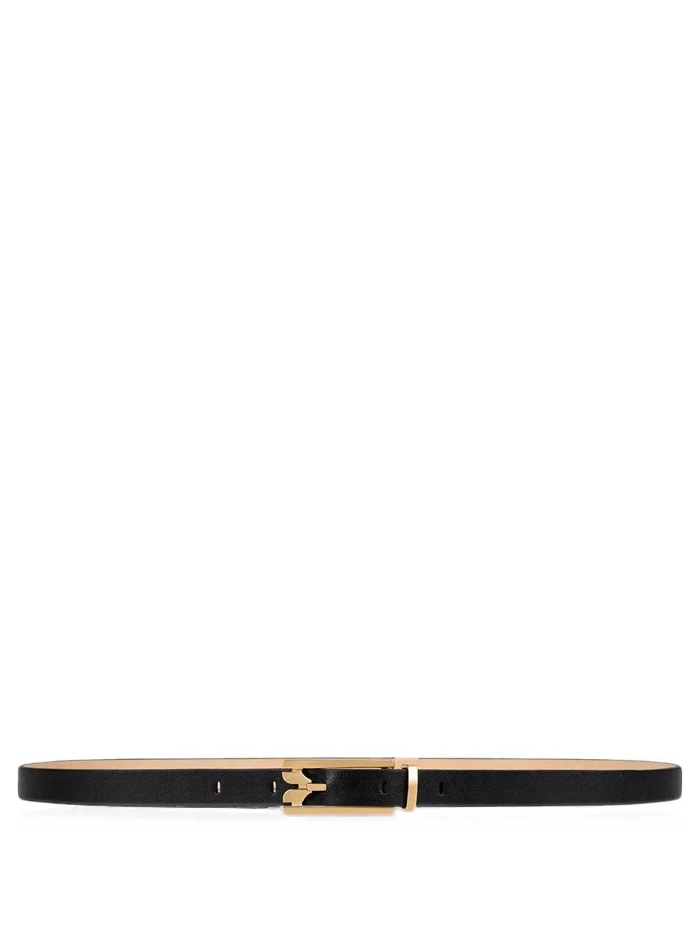 Victoria Beckham belt "Dorian" 15 in glossy leather - 1