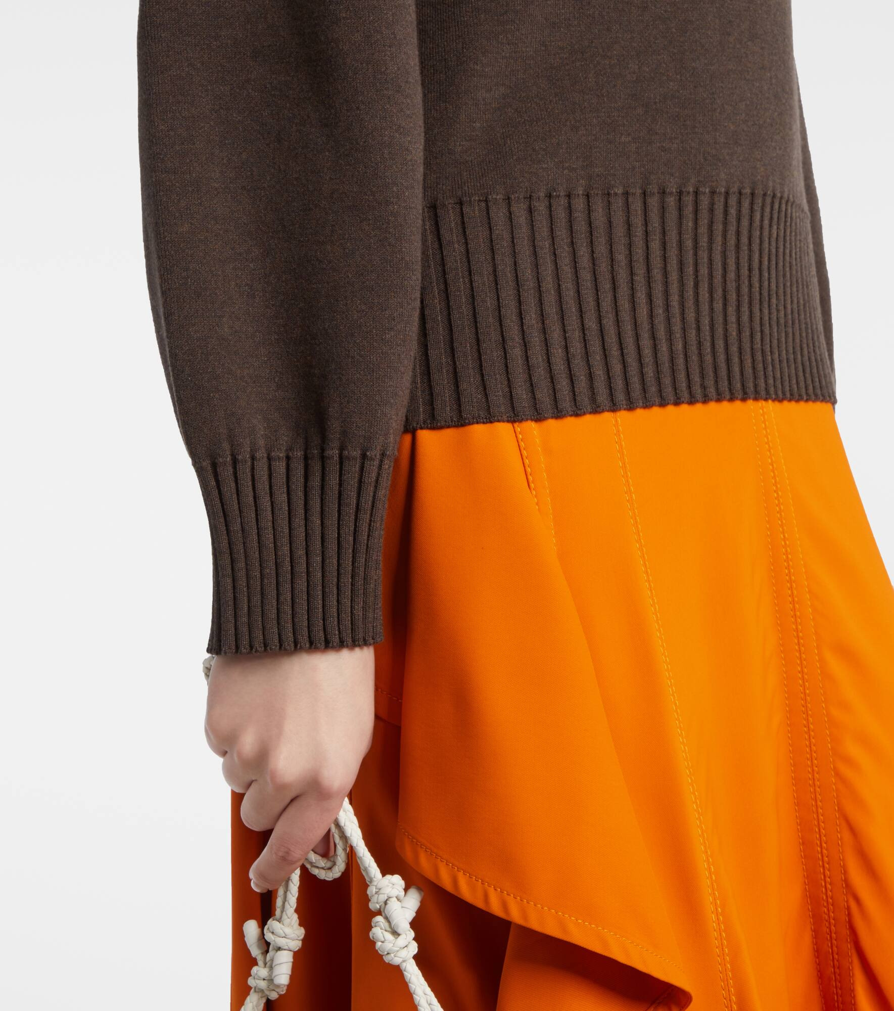 Cotton-blend sweater - 5