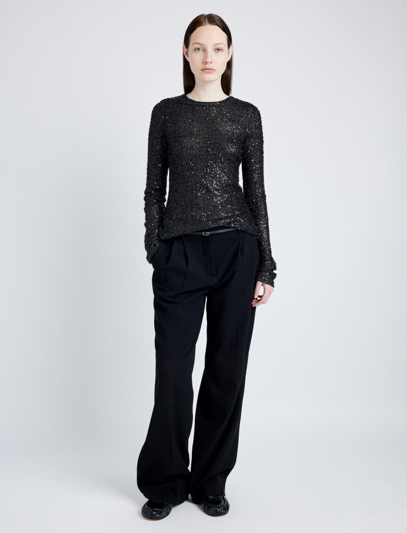 Proenza Schouler Sophie Top in Sequin outlook