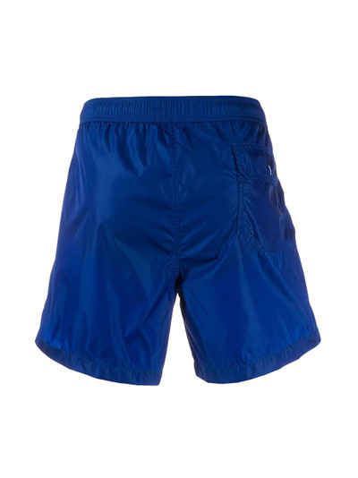 Moncler logo patch swim shorts  outlook