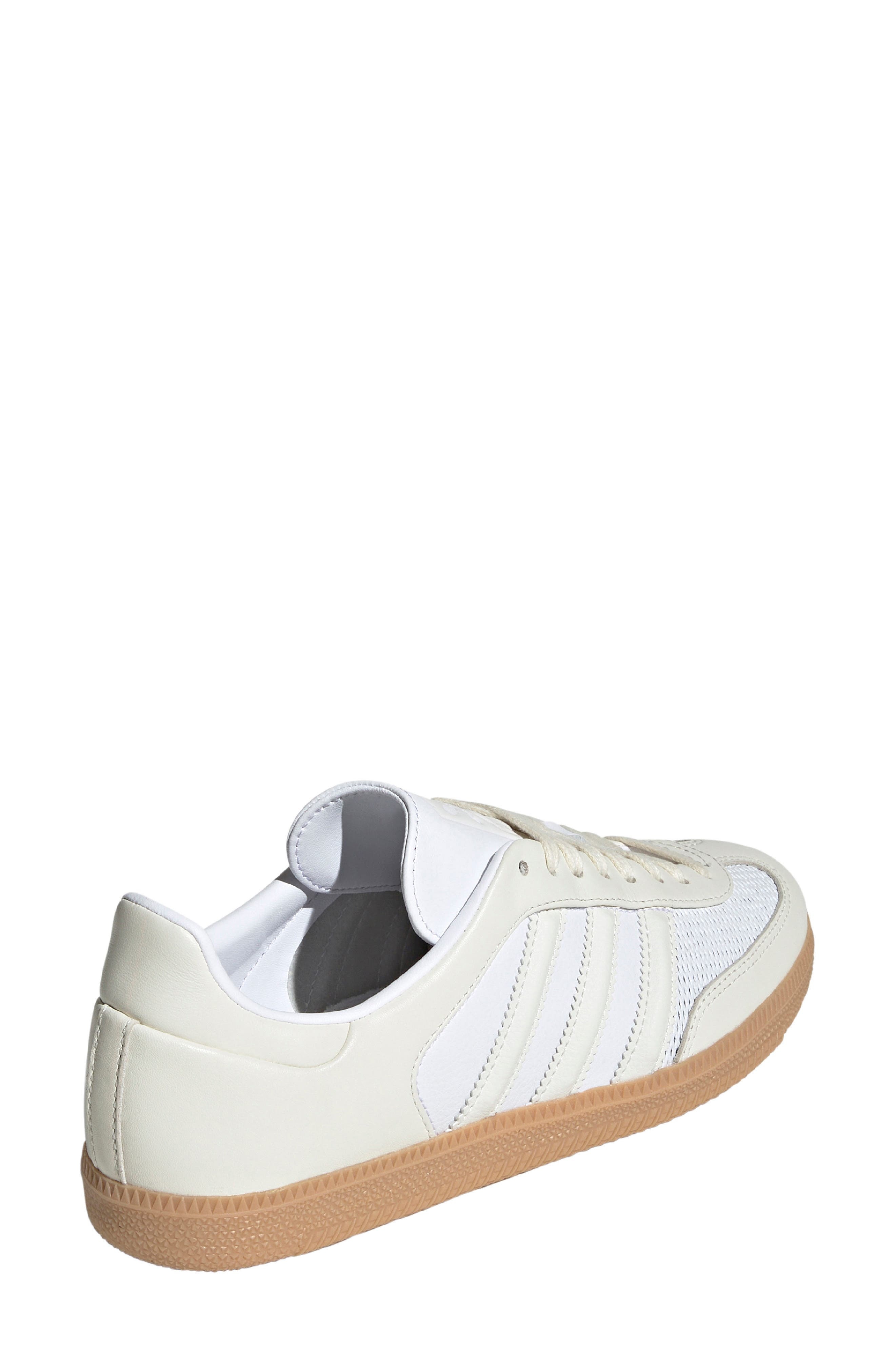 adidas Samba OG Sneaker in White/Off White/Gum at Nordstrom - 2