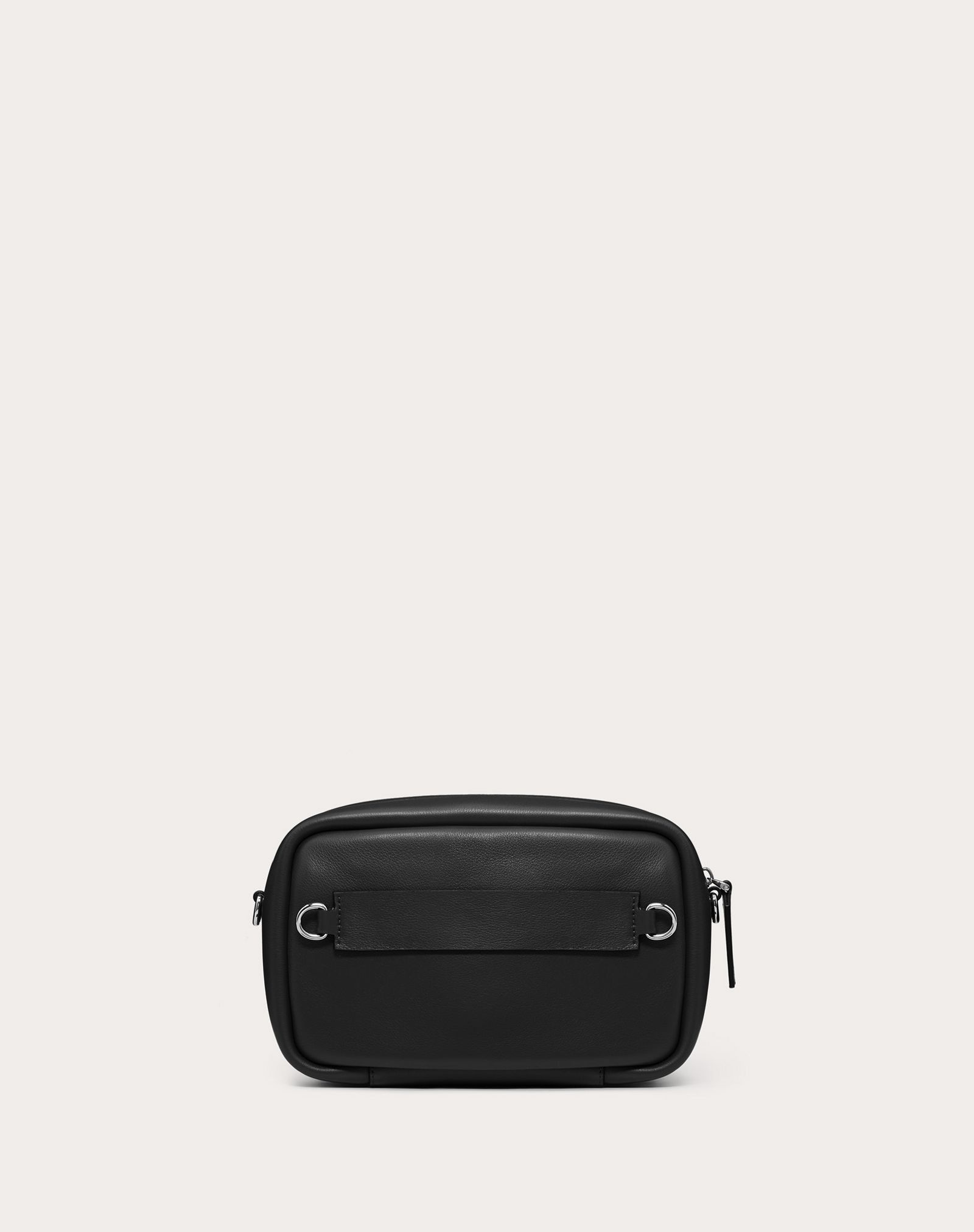 VLogo Signature Leather Crossbody Bag - 3