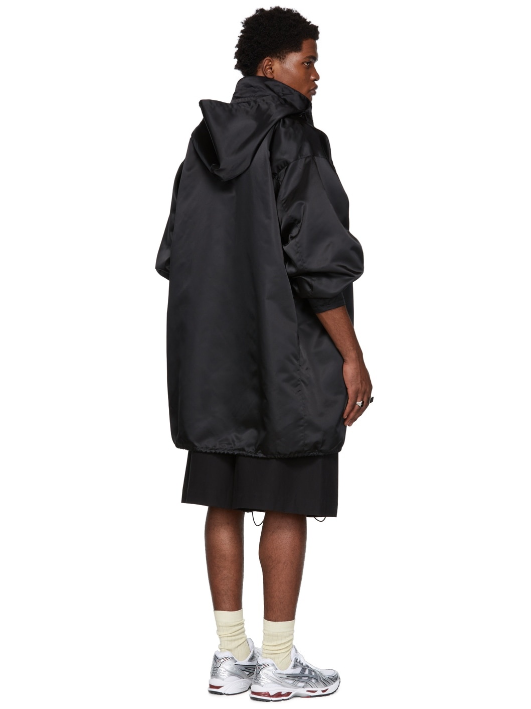 SSENSE Exclusive Black Military Parka Coat - 3