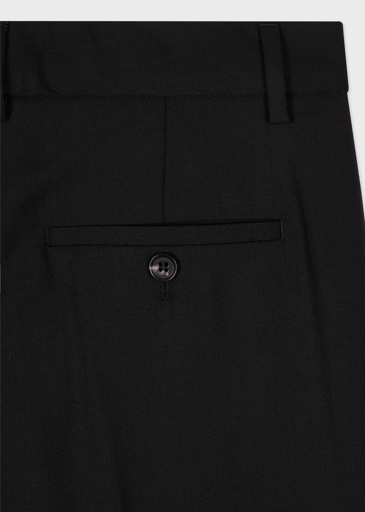 Women's 'A Suit To Travel In' - Black Wool Double Breasted Suit - 6