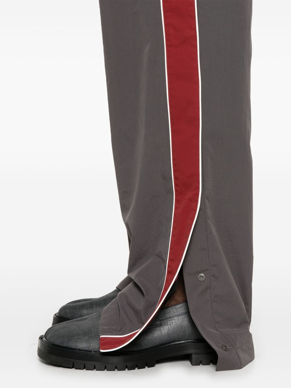 side-open panelled track pants - 5