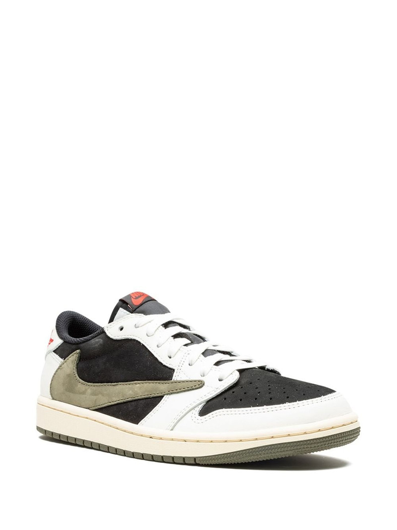Jordan x Travis Scott Air Jordan 1 Low OG "Olive" sneakers outlook