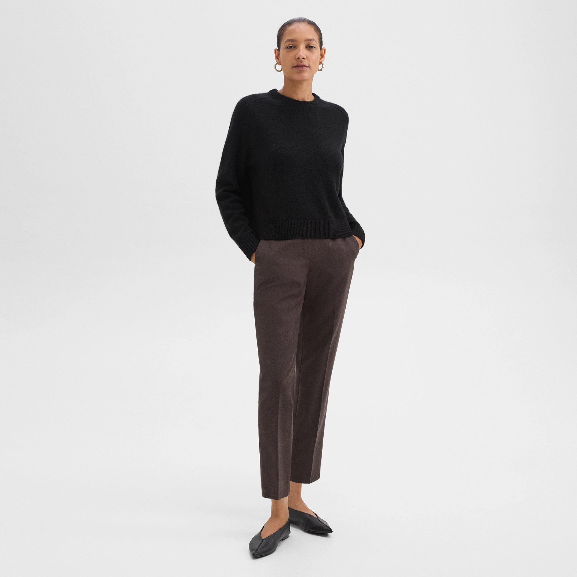Treeca Pull-On Pant in Sleek Flannel - 3