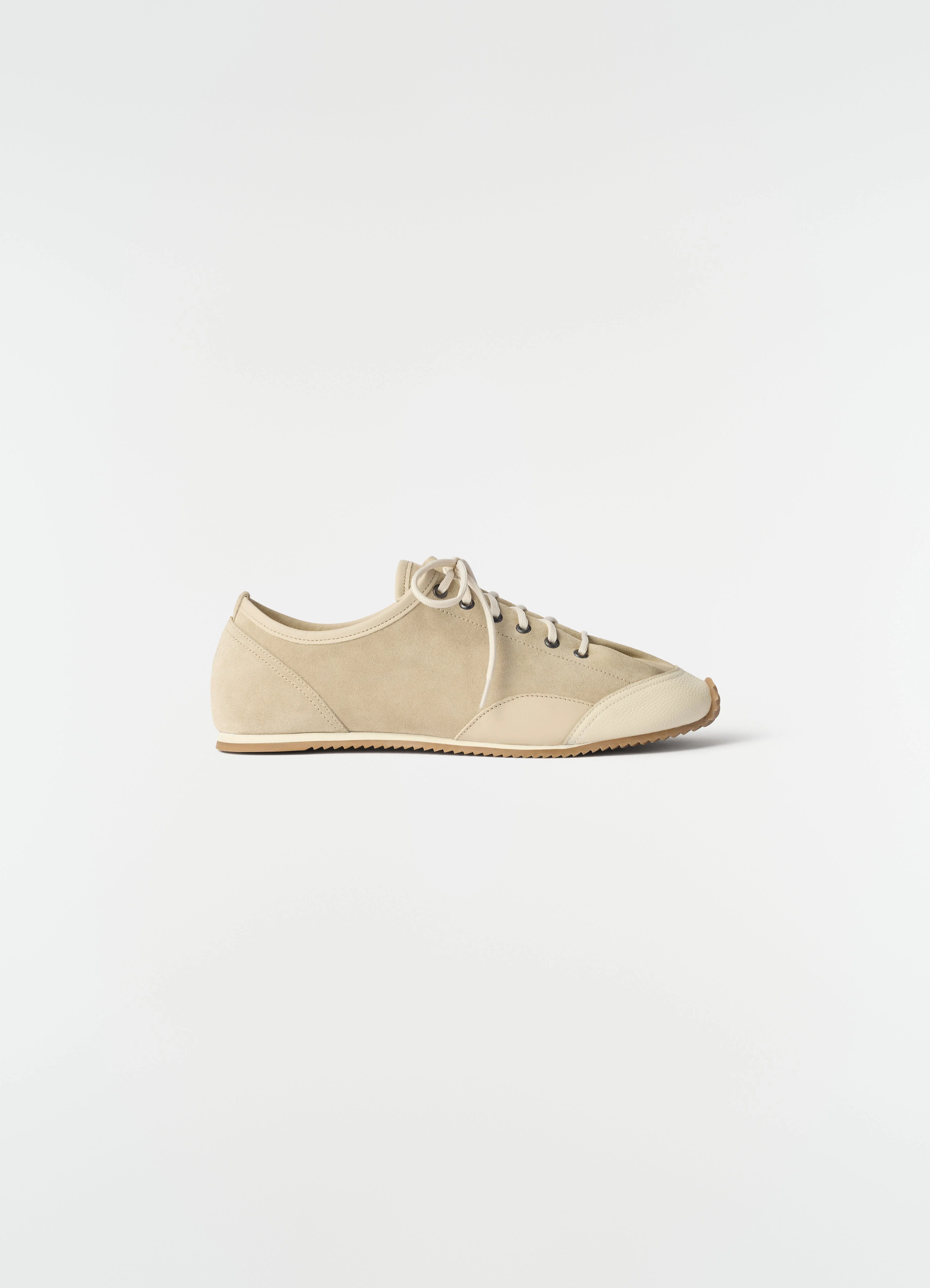 GUMMY GRIPS SNEAKERS IN MIXED LEATHERS - 1