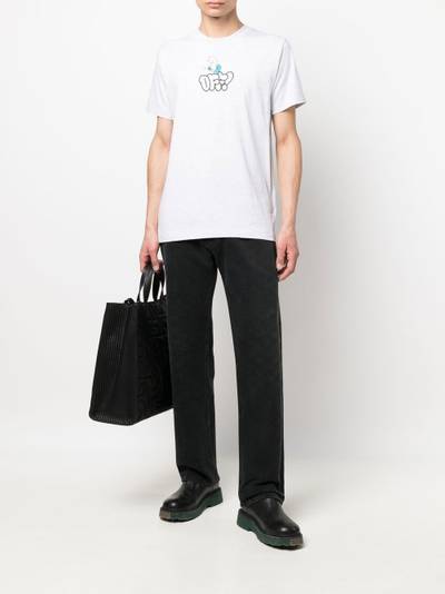 Off-White straight-leg logo-patch denim jeans outlook