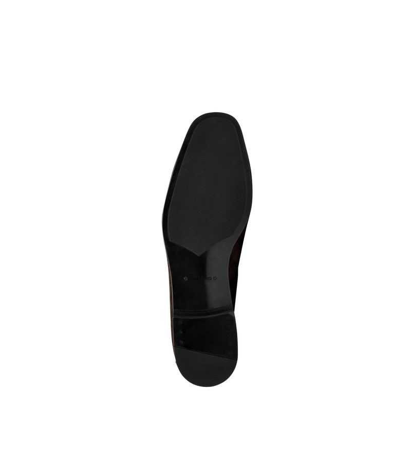 SUEDE SEAN TWISTED BAND LOAFER 4