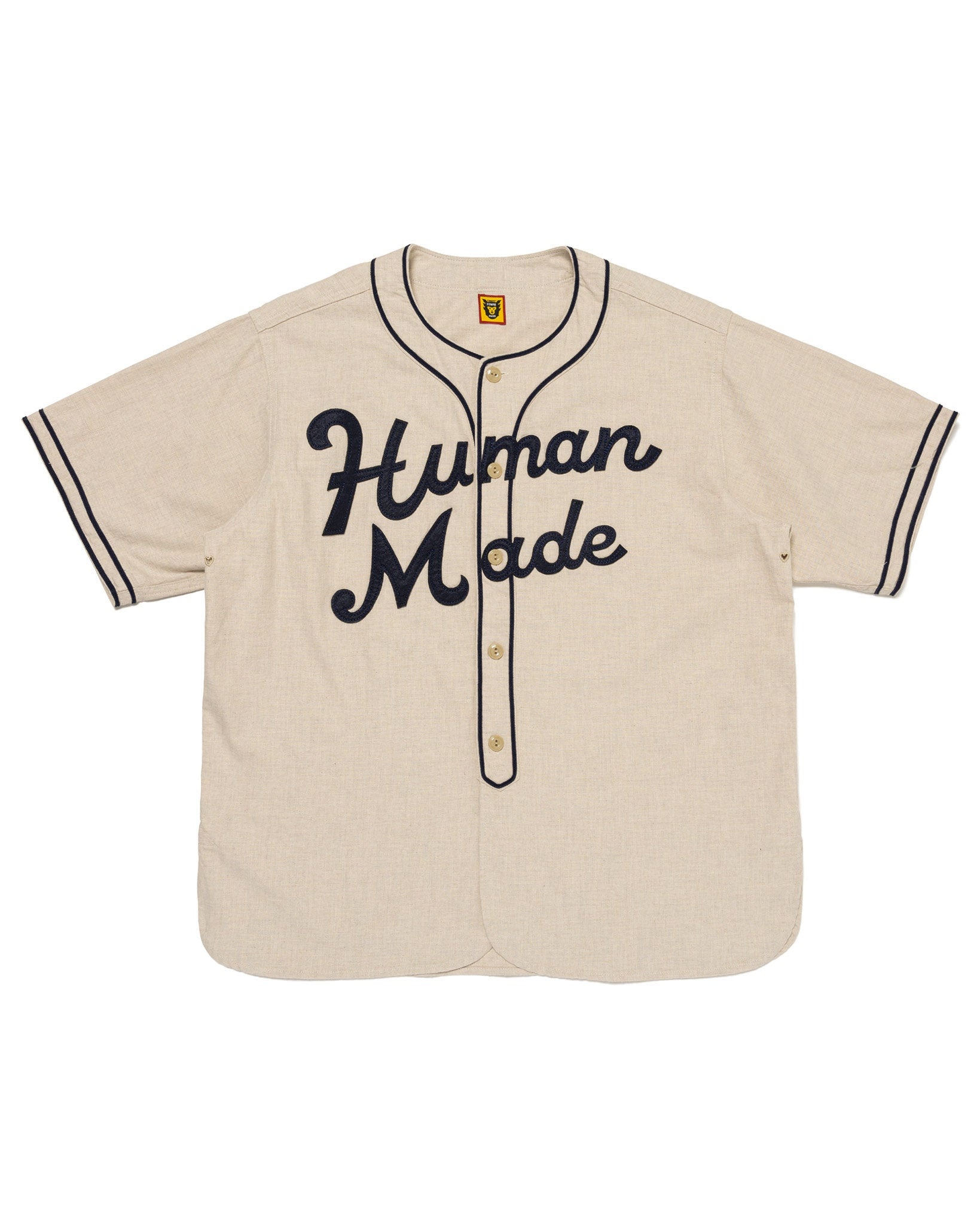 Human Made Baseball Shirt Beige | havenshop | REVERSIBLE