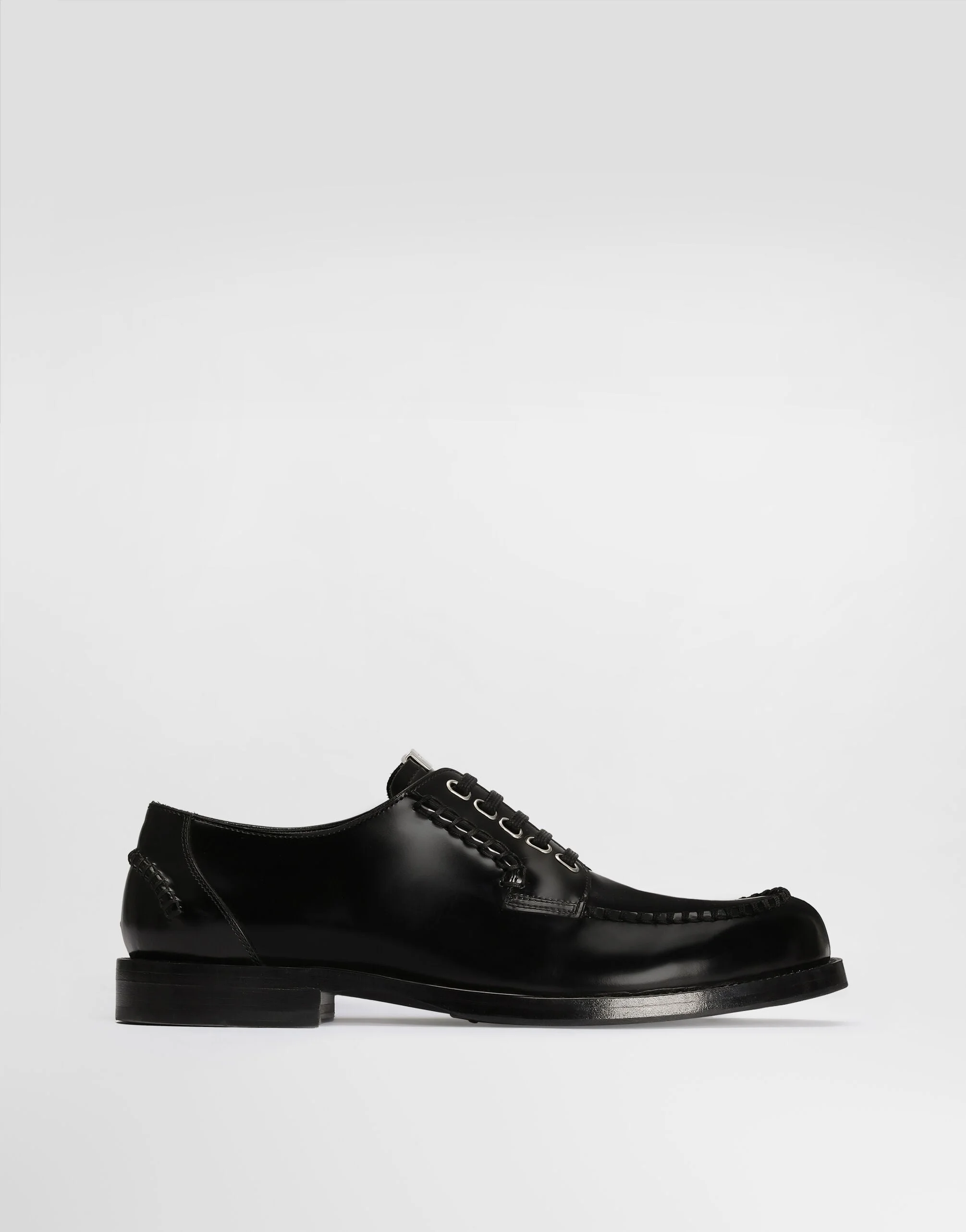 Calfskin derby shoes - 1
