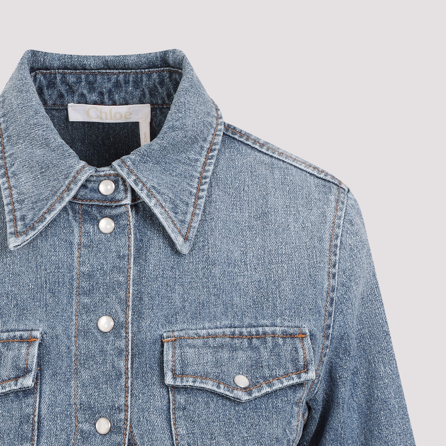 Chloe Denim Shirt Women - 3