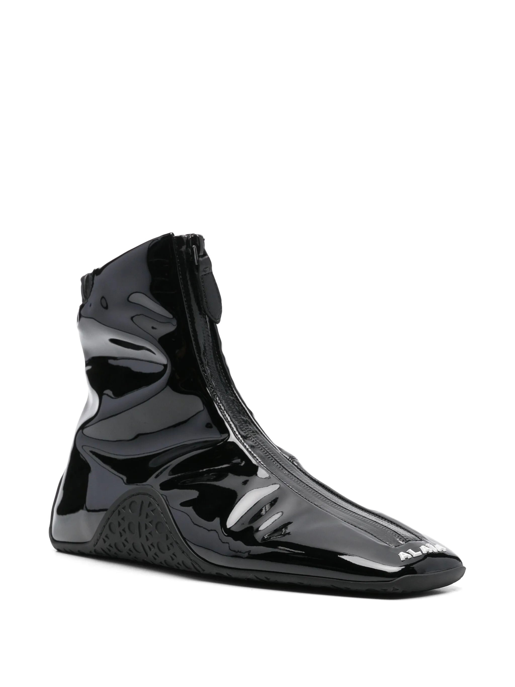 logo-embossed sneakers - 2