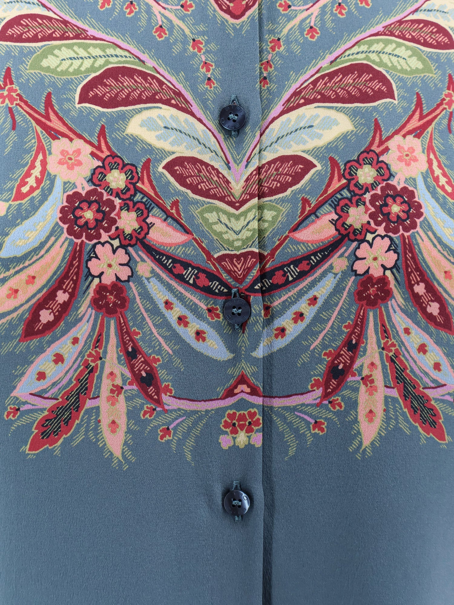 Etro Paisley Print Silk Shirt - 5