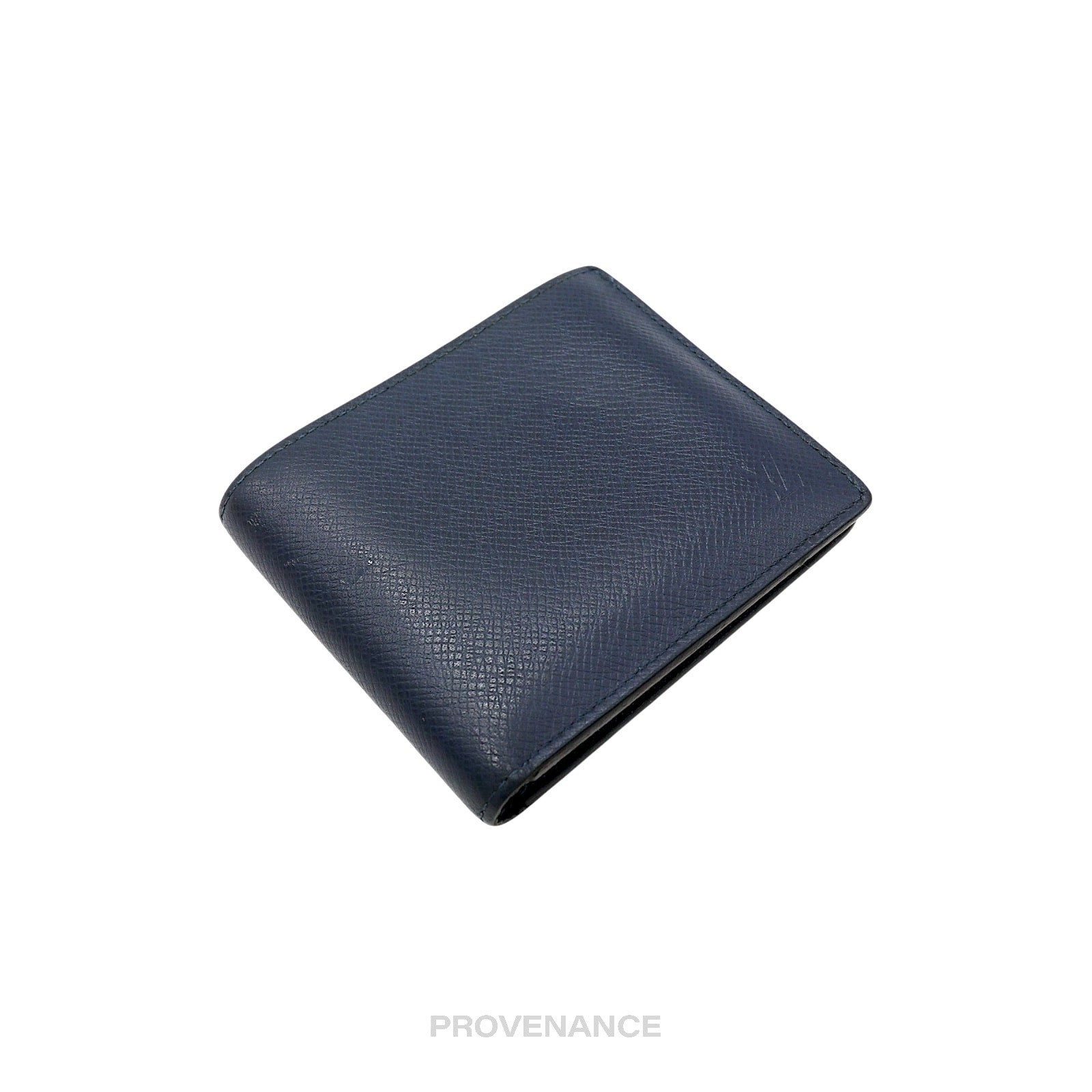 Louis Vuitton Amerigo Wallet - Navy Blue Taiga Leather - 4