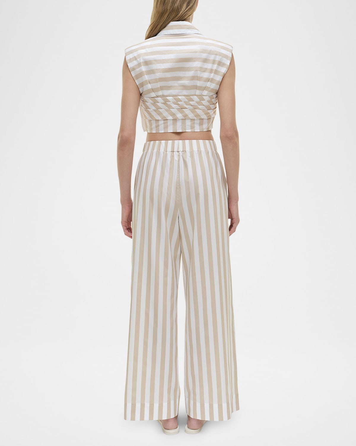 Arden Stripe Pull-On Pants - 3