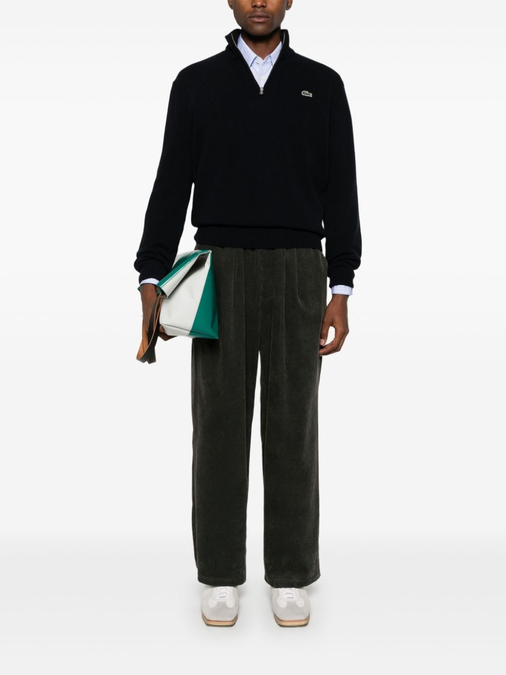 half-zip sweater - 2