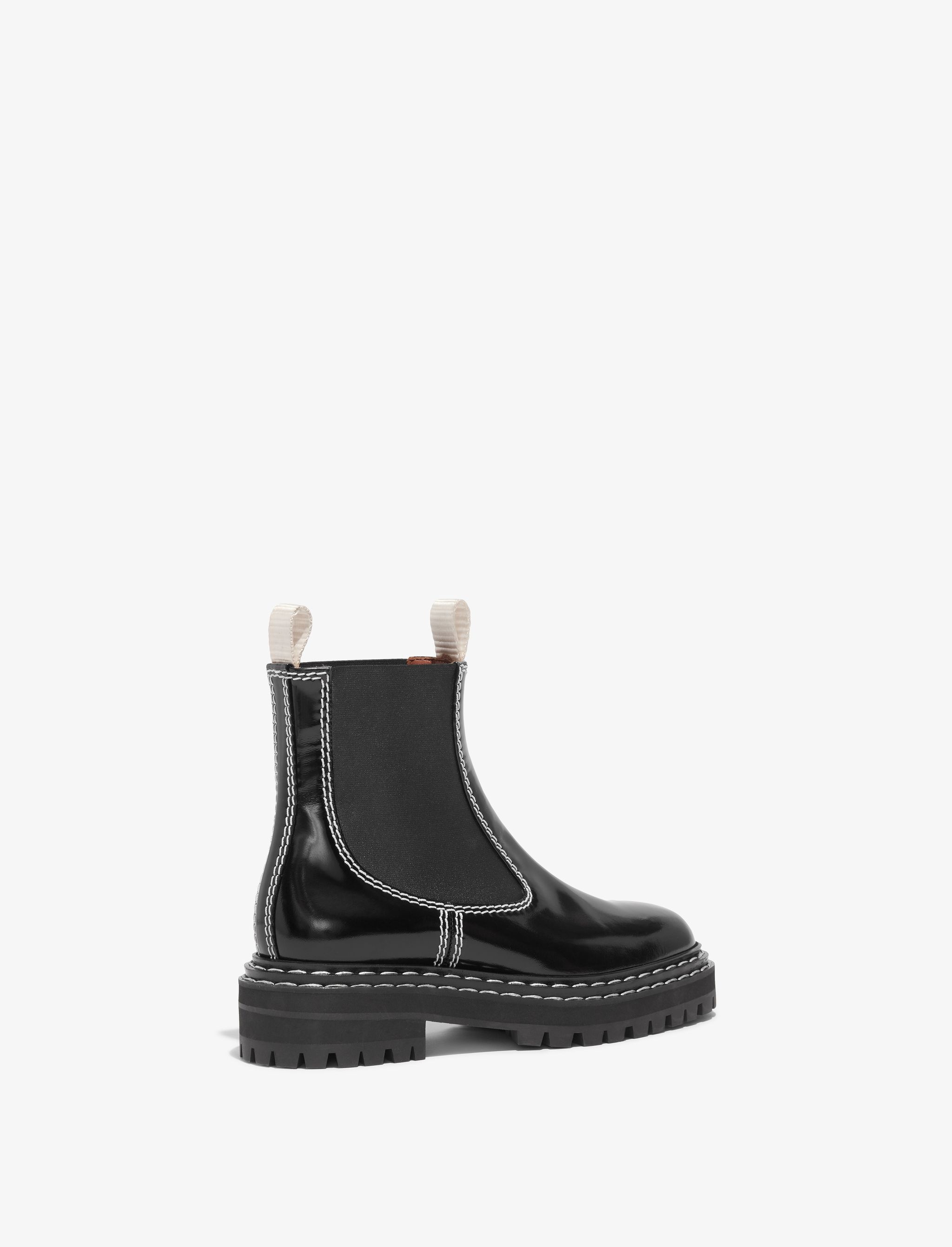Lug Sole Chelsea Boots - 3