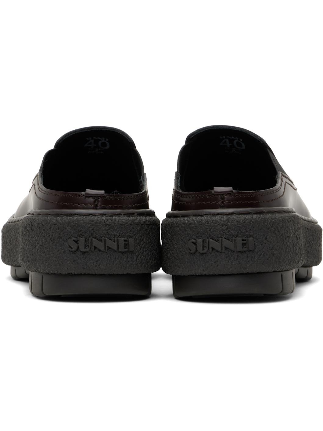 Brown Cemento Mules - 2