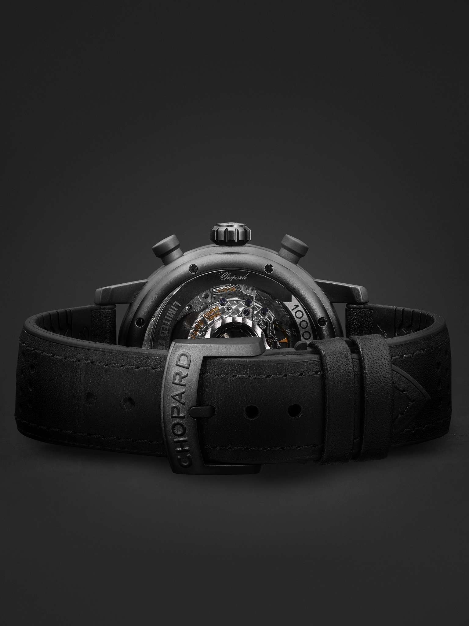 Mille Miglia 2020 Race Edition Limited Edition Automatic Chronograph 42mm Stainless Steel and Leathe - 7