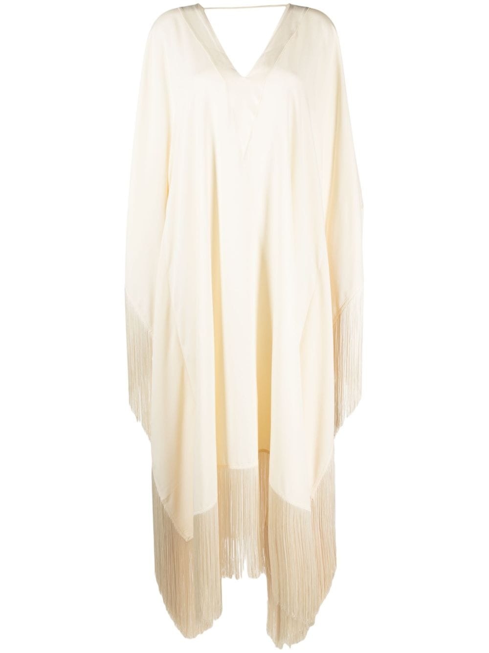 Very ross fringed crêpe kaftan - 1