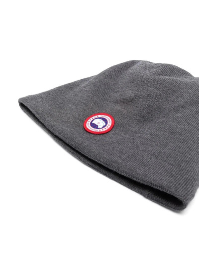 Canada Goose patch-embellished beanie outlook